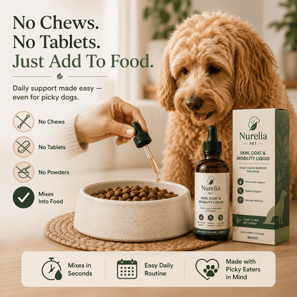 Nurelia Pet™ Skin, Coat & Mobility Liquid