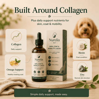 Nurelia Pet™ Skin, Coat & Mobility Liquid