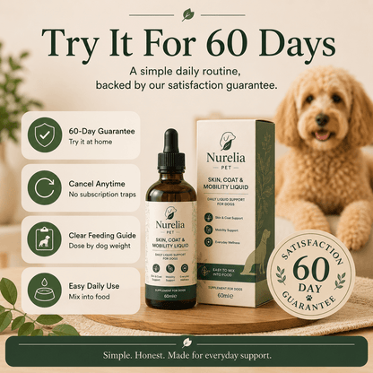 Nurelia Pet™ Skin, Coat & Mobility Liquid
