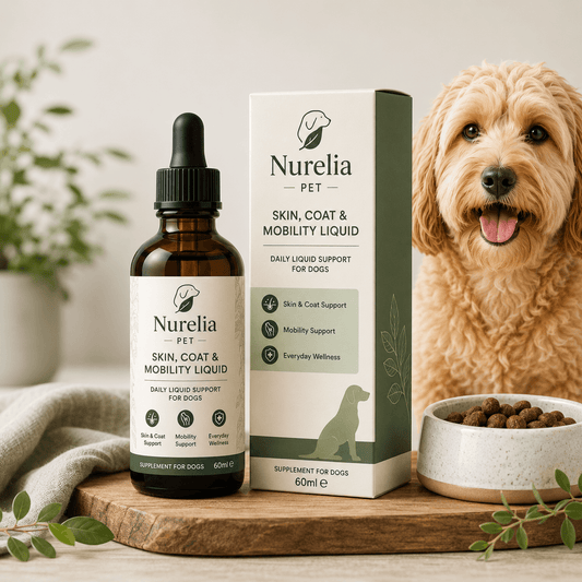 Nurelia Pet™ Skin, Coat & Mobility Liquid