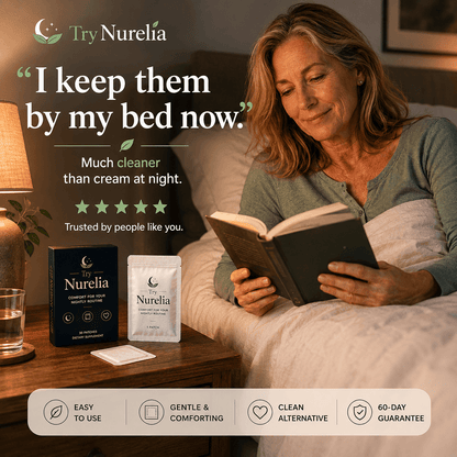 Try Nurelia™ Night Comfort Patches for Hot, Tingly Feet